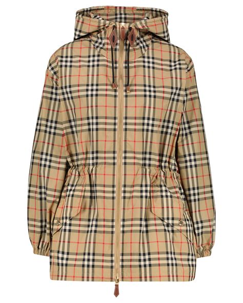 blaue burberry jacke damen mit kapuze|Burberry .